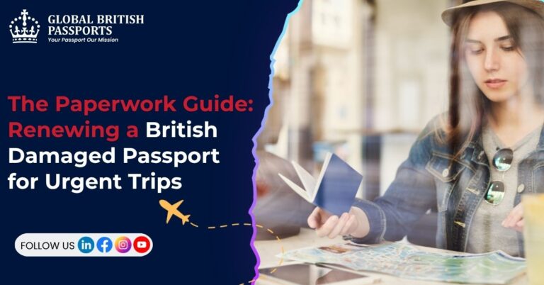 The Paperwork Guide: Renewing a British Damaged Passport for Urgent Trips