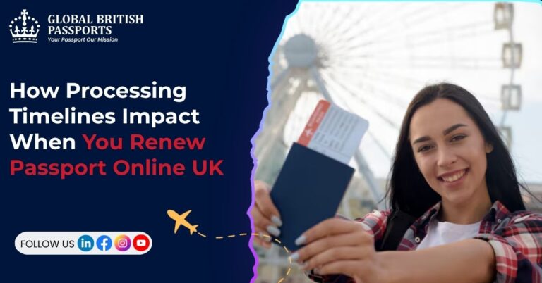 How Processing Timelines Impact When You Renew Passport Online UK